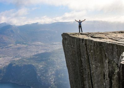 Preikestolen in Norwegen