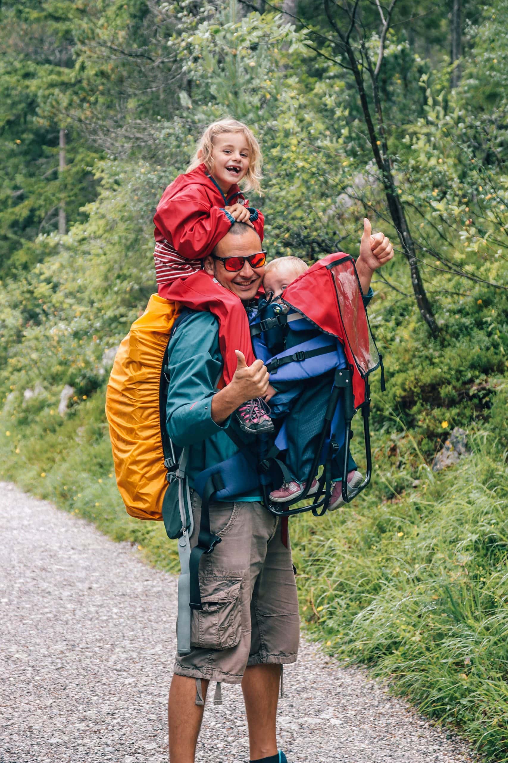 wandern mit kindern wanderrucksack