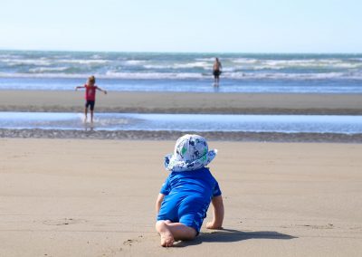 Papamoa Beach Neuseeland Kleinkind