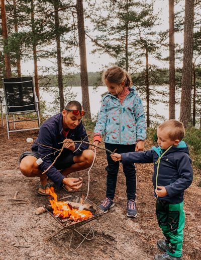 Lagerfeuer Schweden