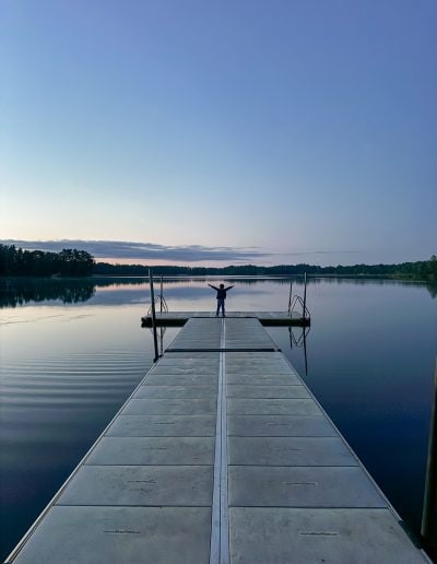 Steg am Schwedensee