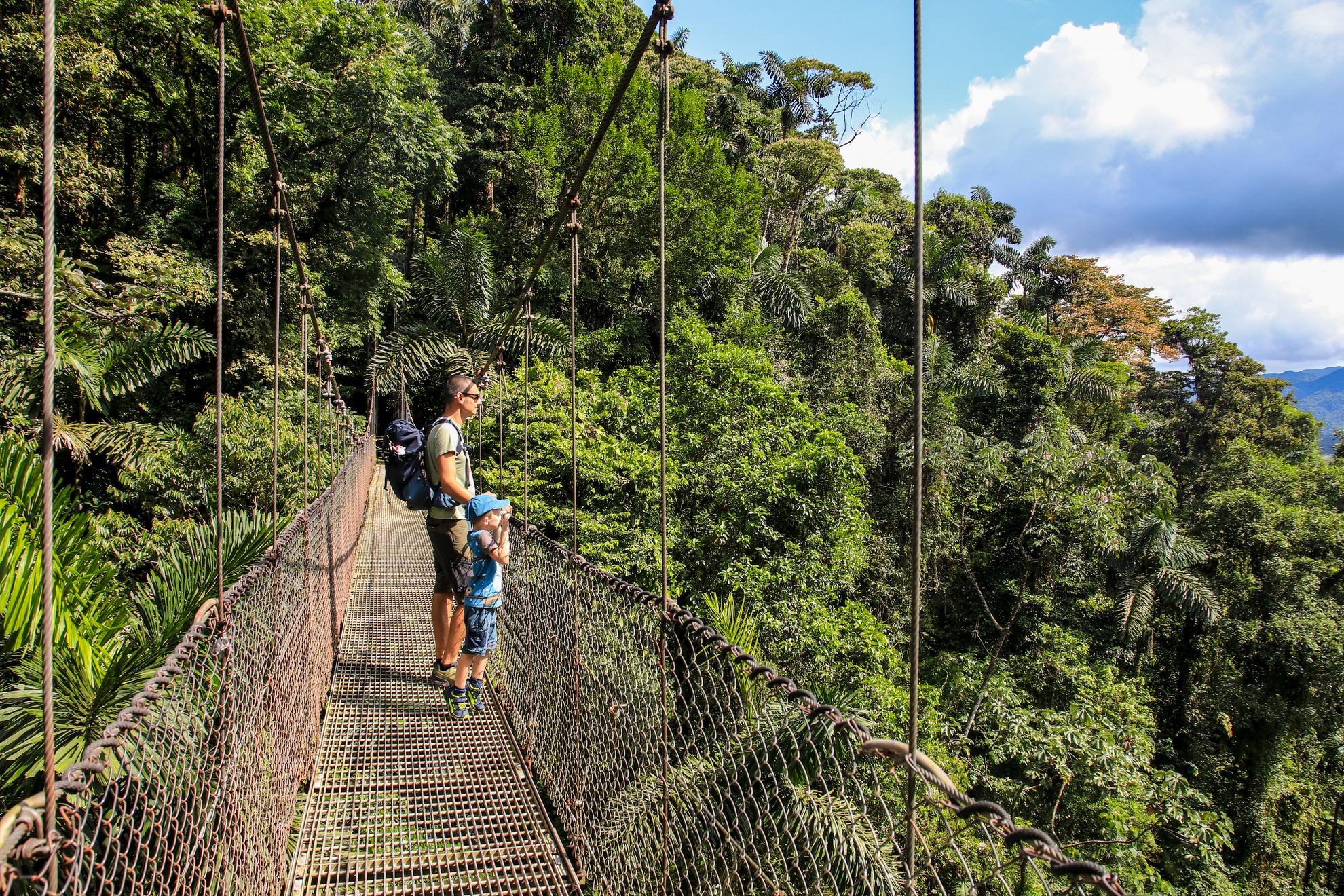 La Fortuna Hängebrücke La Fortuna Hängebrücke