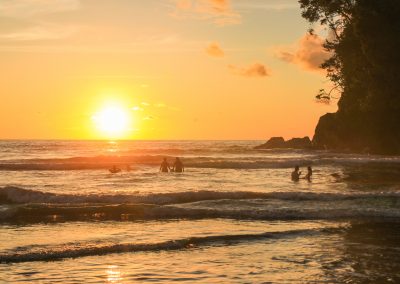 Strand Uvita Sonnenuntergang